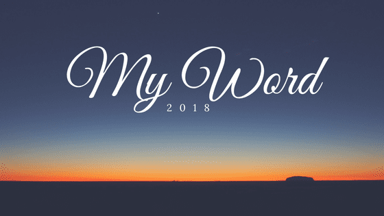 My Word 2018