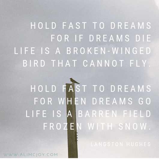 Dreams by Langston Hughes